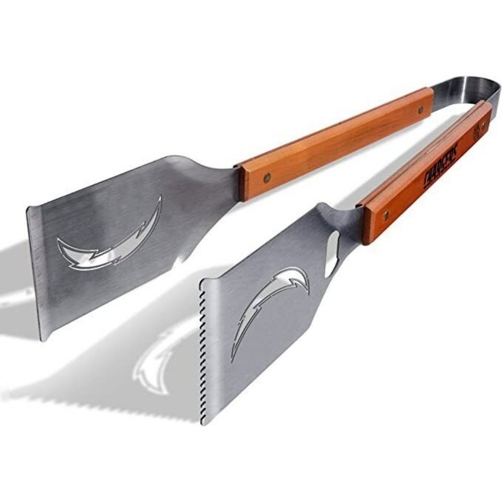 NFL Los Angeles Charger Grill-A-Tong Stainless Steel BBQ Tongs
